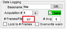 ScanImage Data Log GUI